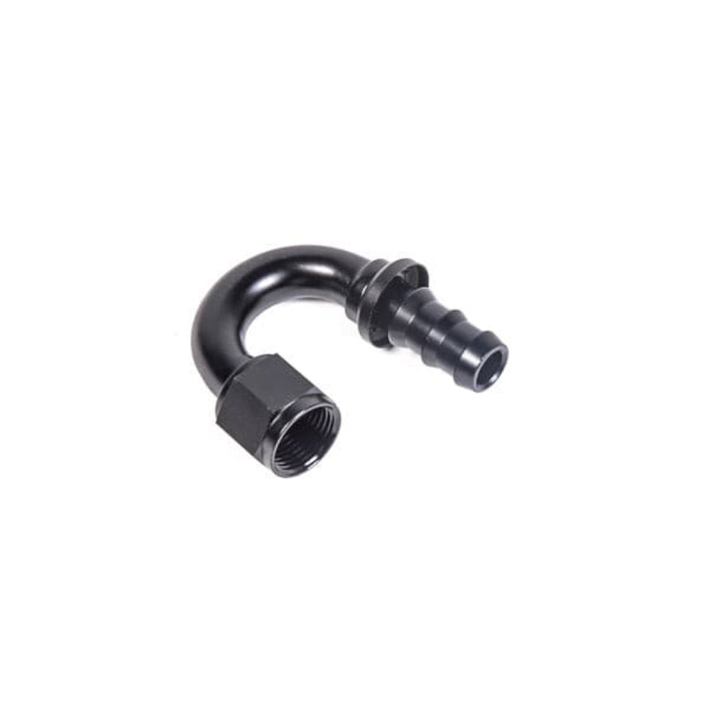 Radium Engineering Pushlok Hose End  - 6AN 90 Degree
