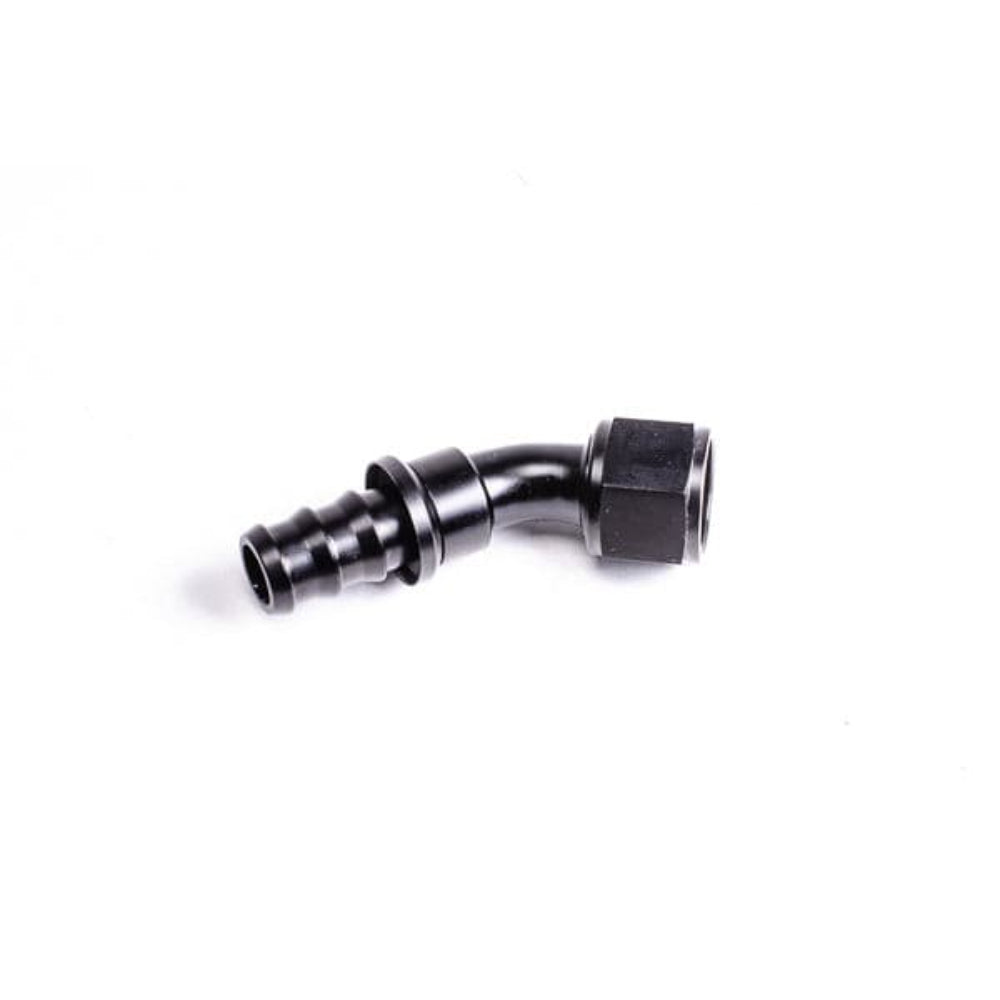 Radium Engineering Pushlok Hose End  - 6AN 90 Degree
