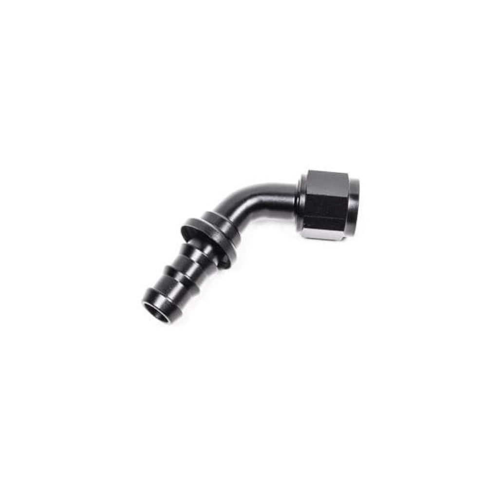 Radium Engineering Pushlok Hose End  - 6AN 180 Degree