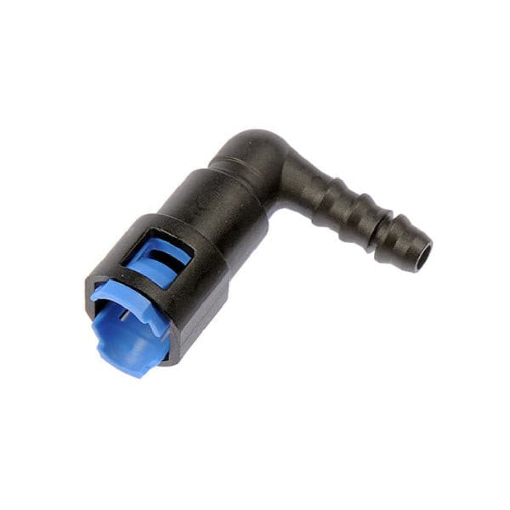 Radium Engineering 3/8in SAE Fitting  - 3/8in SAE Female to 5/16 Barb