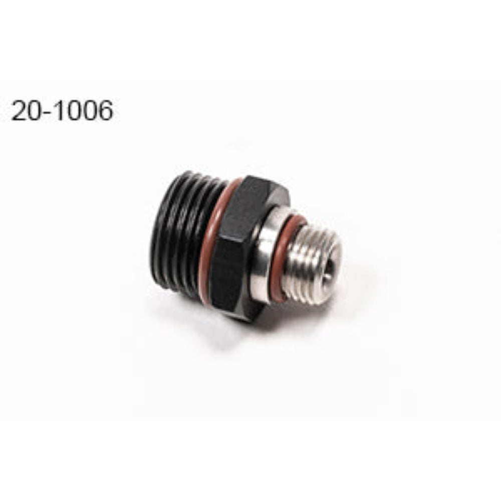 Radium Engineering 10AN ORB Fitting  - 10AN ORB to 5/16in SAE Male Fitting