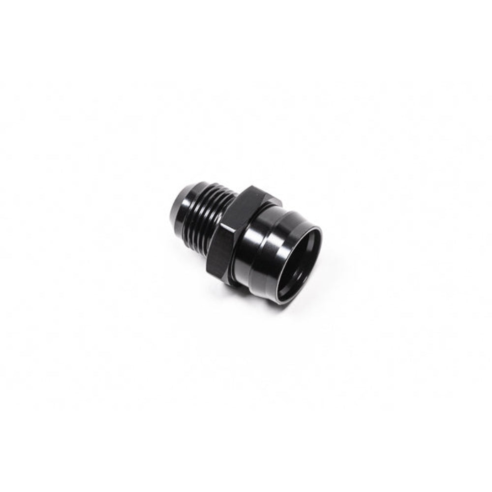 Radium Engineering V2 Quick Connect Fitting  - 15mm Male to 5/8in Barb 90 Degree