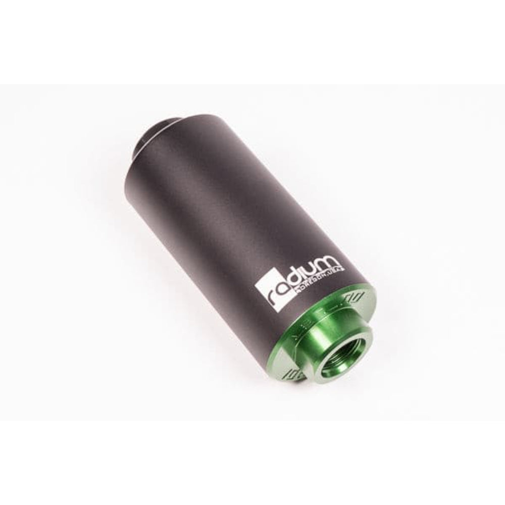 Radium Engineering High Flow Fuel Filter Kit With 10 Micron Stainless Filter