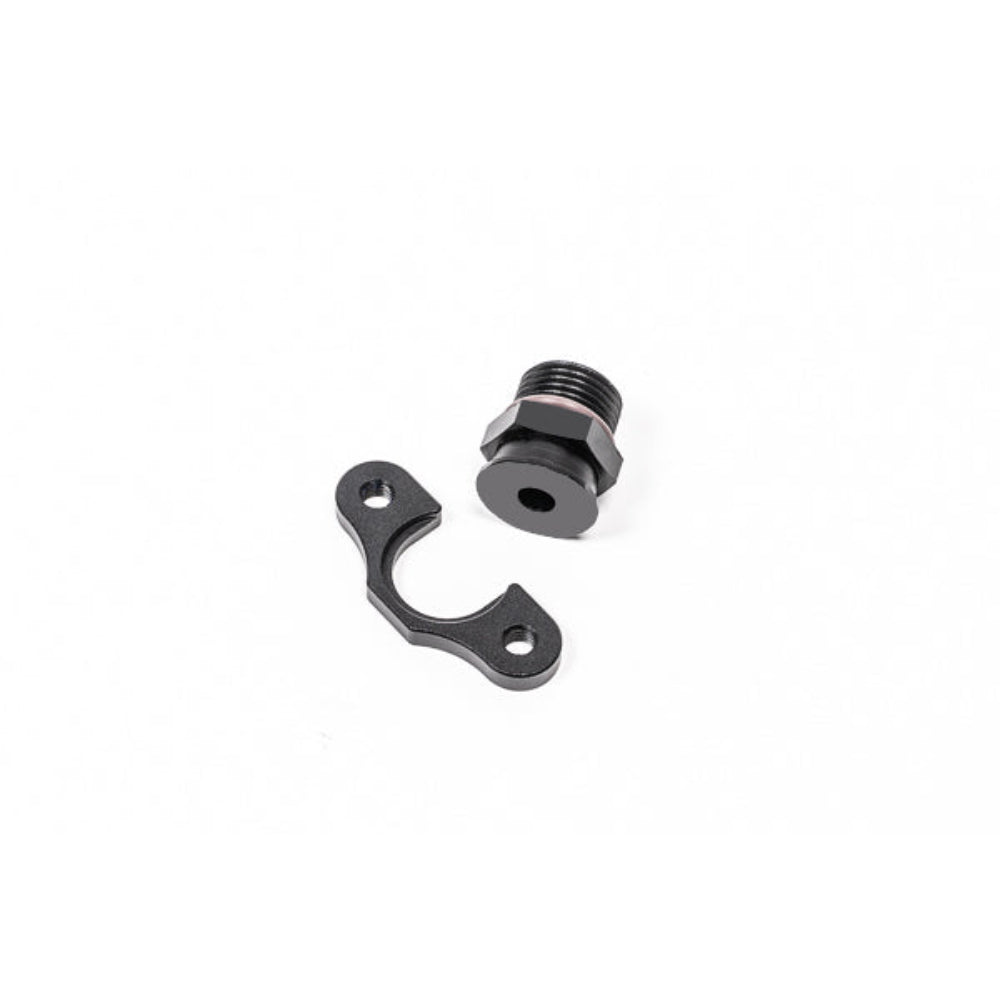 Radium Engineering FPR Adapter 8AN ORB  - 8AN ORB 11mm Bore 32mm Spacing M5