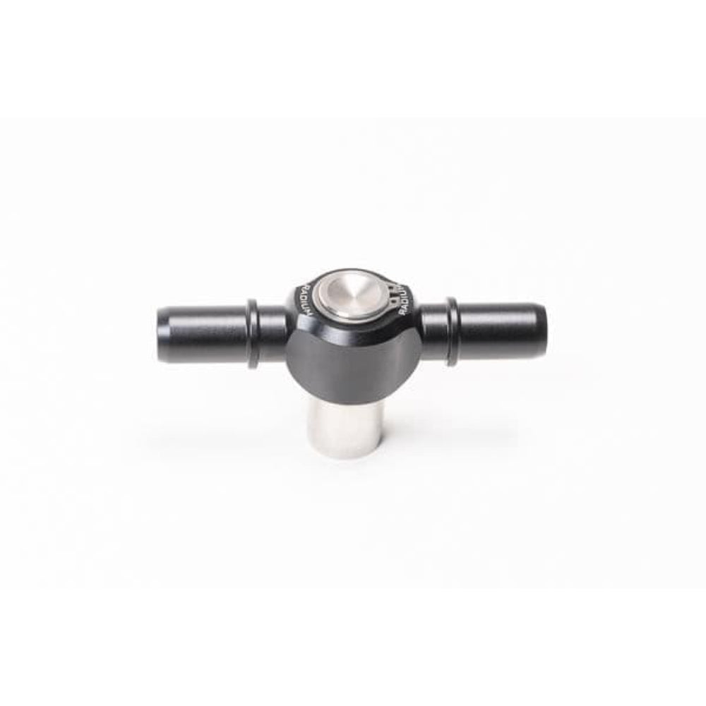 Radium Engineering Intake or Exhaust 16mm SAE Male Double Banjo Press-Fit Nissan RB26DETT