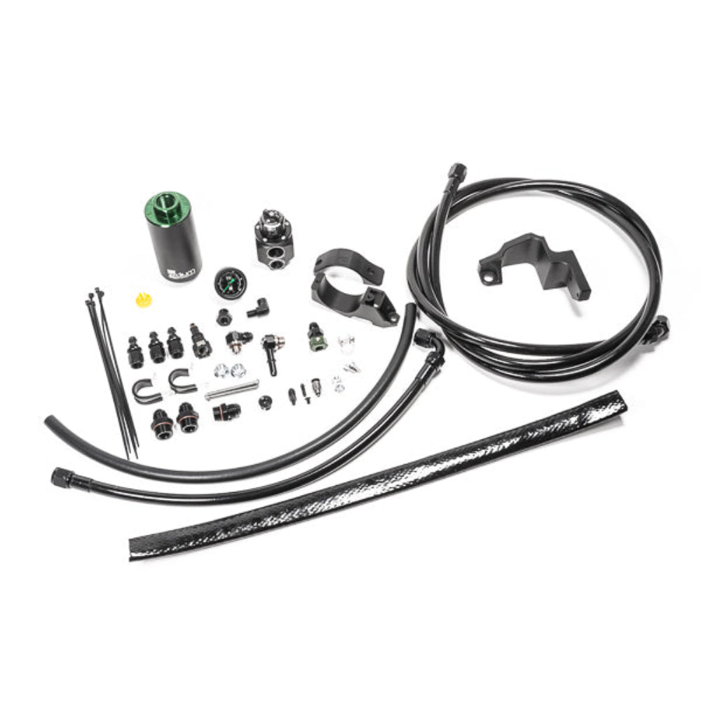 Radium Engineering Mid Fuel Hanger Plumbing Kit Stainless Chevrolet Corvette 03-08