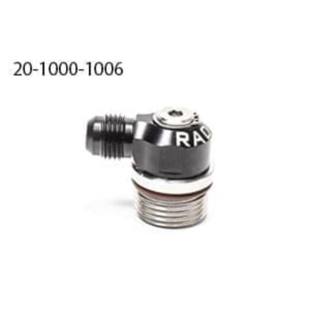 Radium Engineering 10AN ORB Swivel Banjo Fitting  - 10AN ORB Swivel Banjo to 6AN Female