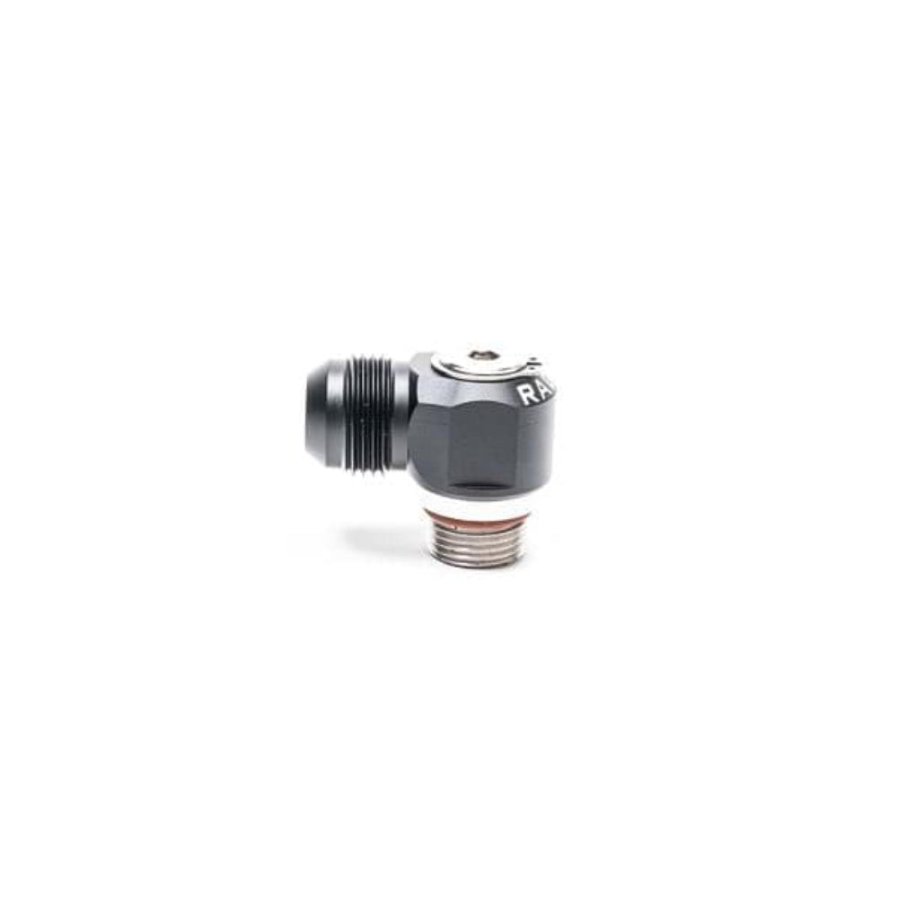 Radium Engineering 10AN ORB Swivel Banjo Fitting  - 10AN ORB Swivel Banjo PCV Valve to 10mm SAE Male