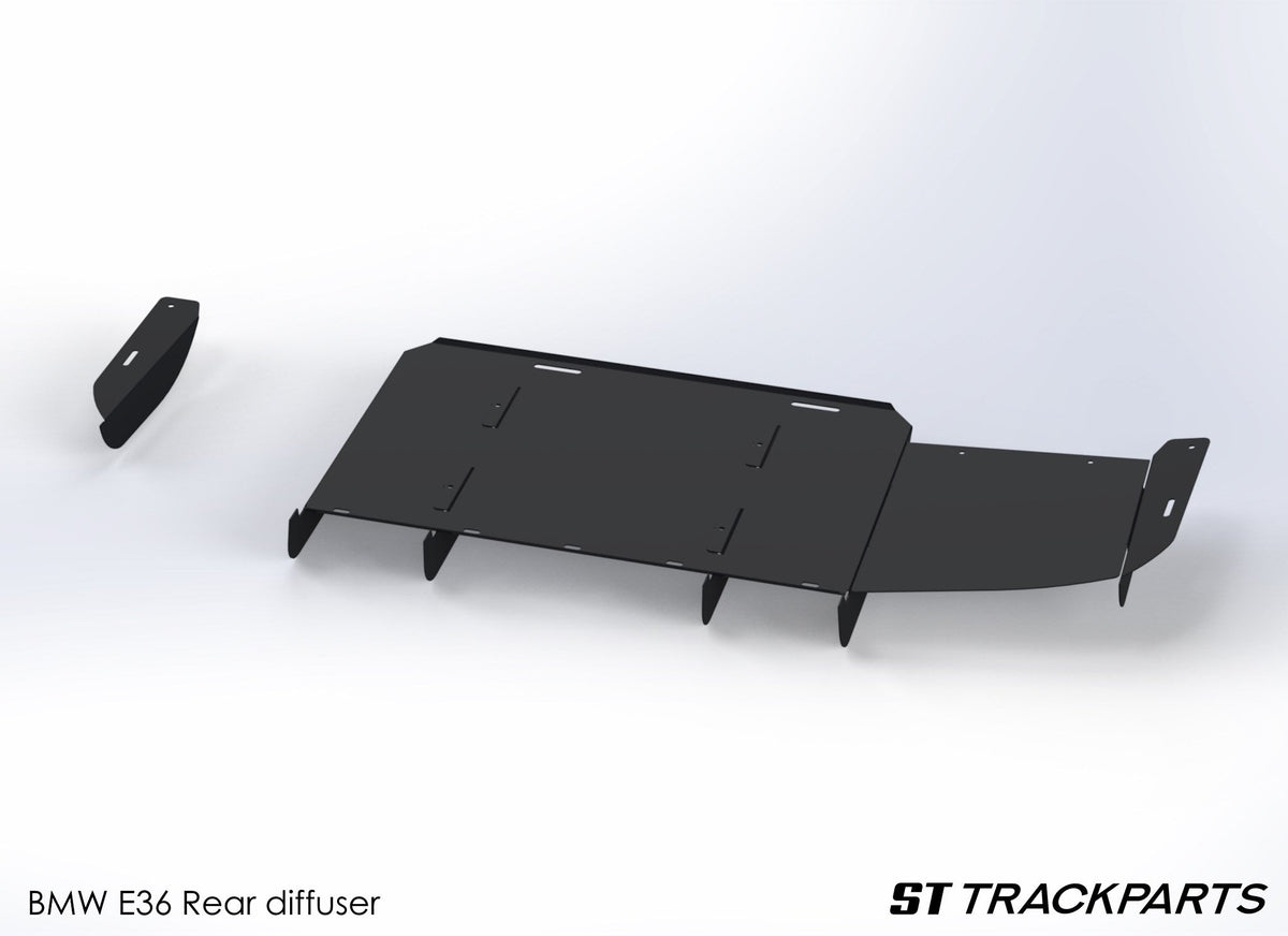 ST Trackparts BMW E36 Diffuser Flat Floor - product image 3