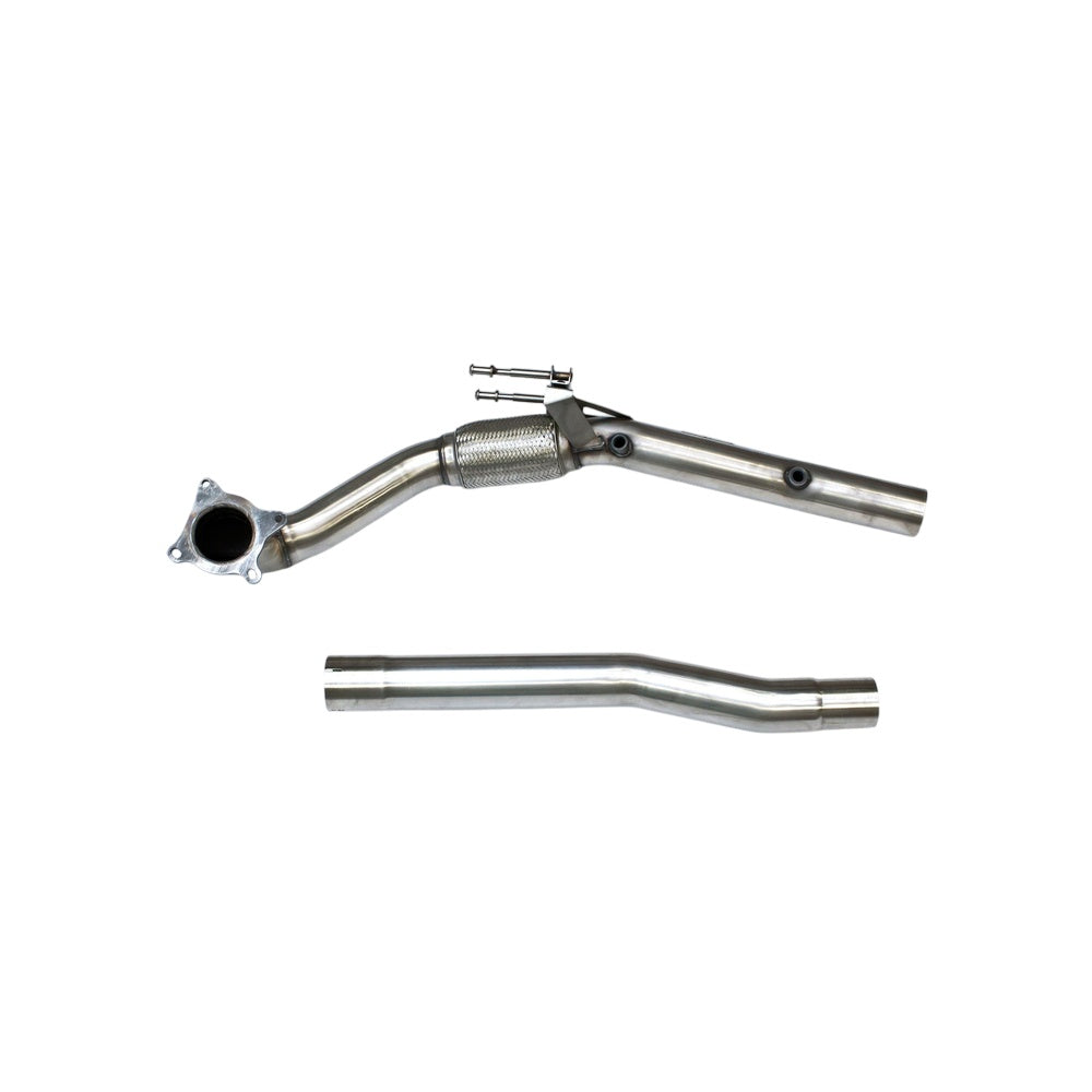 Milltek Volkswagen Scirocco GT 2.0 TSi 200PS 2008-2016 Large-bore Downpipe and De-cat Exhaust