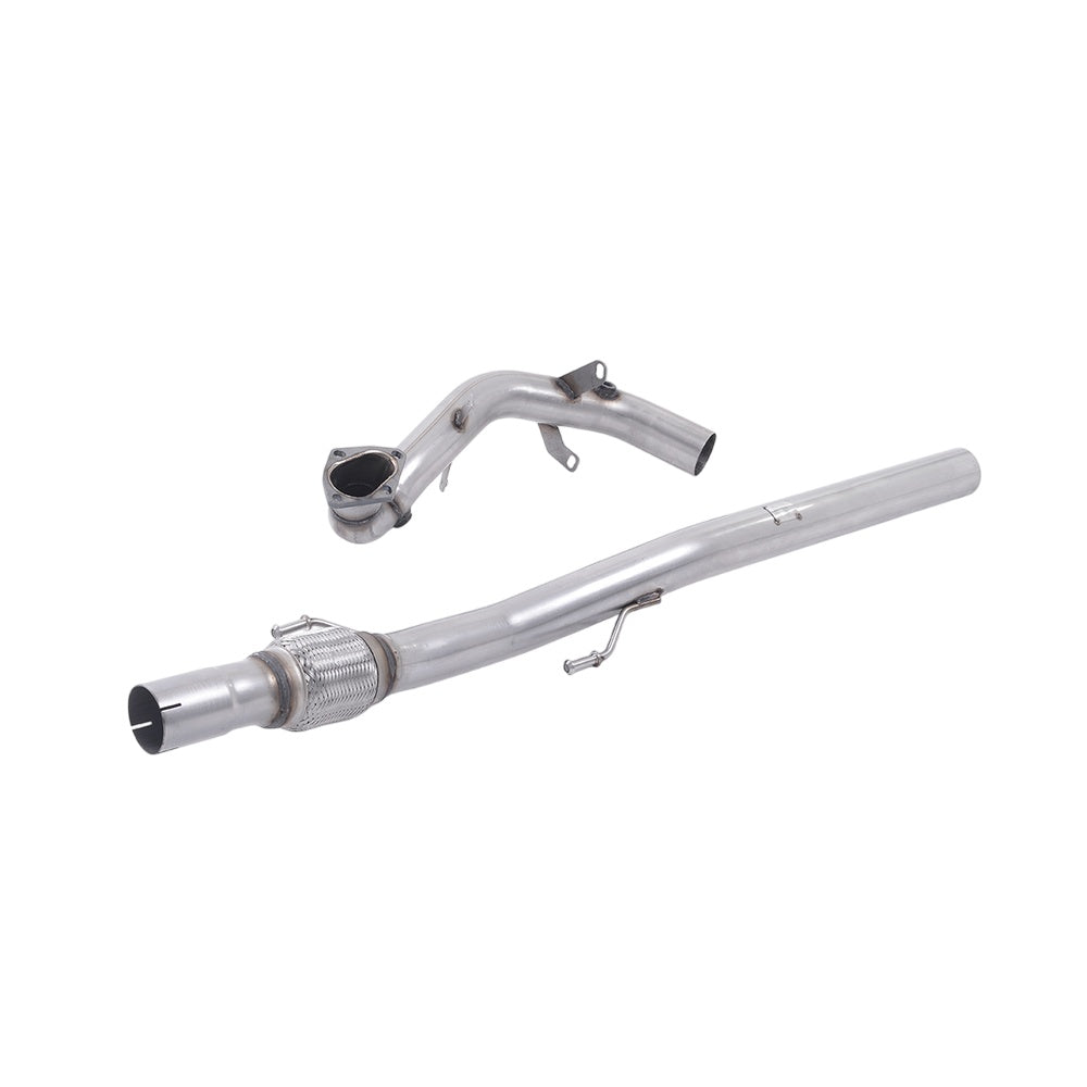 Milltek Volkswagen Polo GTi 1.4 TSI 180PS 7spd DSG 2010-2015 Large-bore Downpipe and De-cat Exhaust