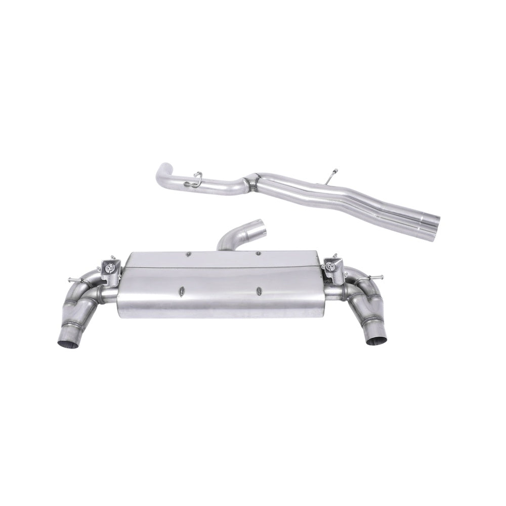 Milltek Audi RS3 Sportback (8V MQB - Pre Facelift Only) 2015-2017 Cat-back Exhaust  - Non Resonated Polished Oval Tips