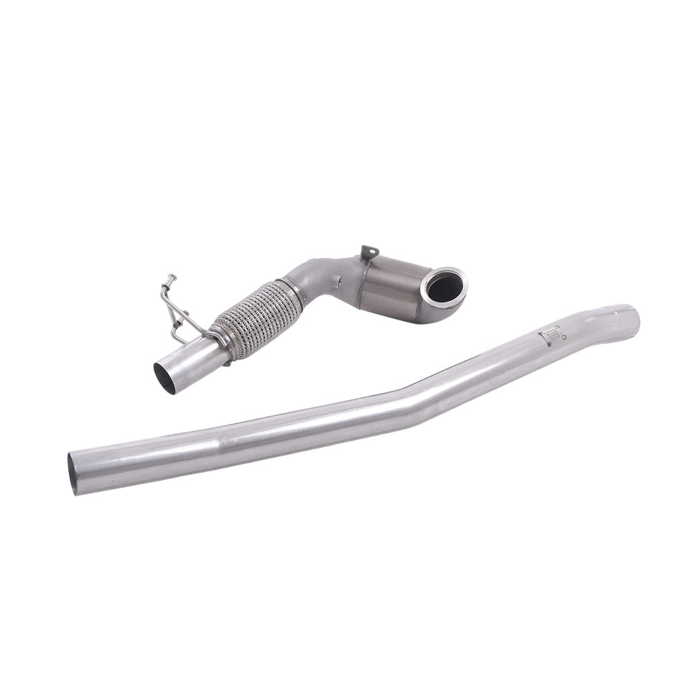 Milltek Audi TT Mk3 TTS 2.0TFSI Quattro (Non-OPF/GPF Models) 2015-2018 Cast Downpipe with Race Cat Exhaust - Milltek Fitment