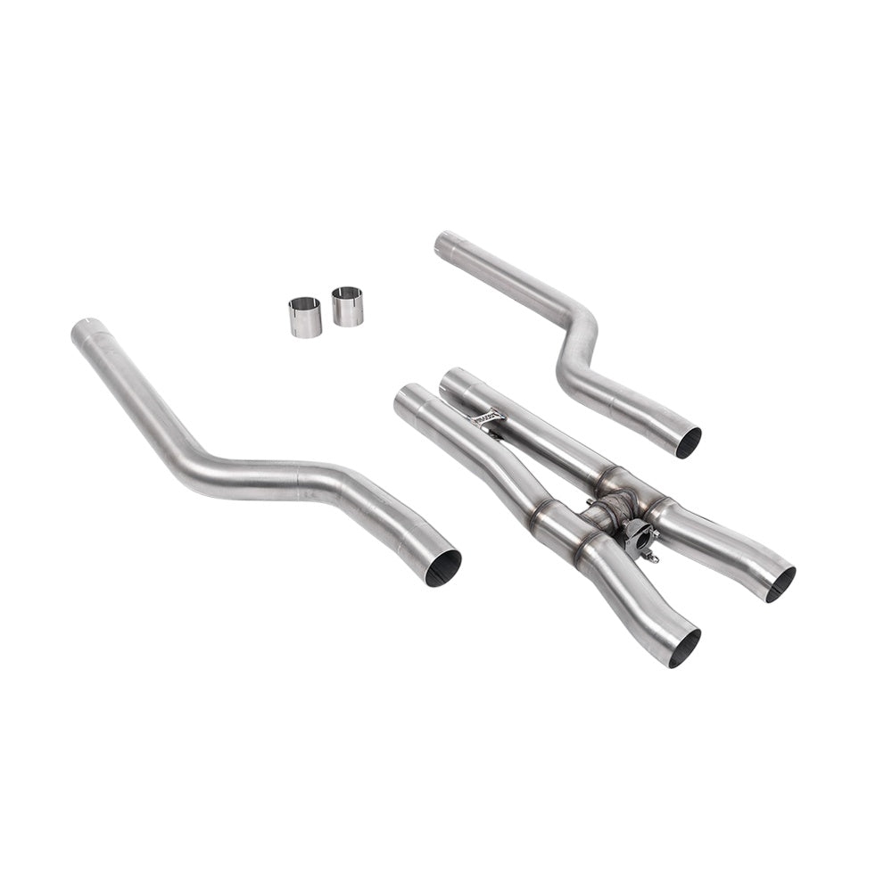 Milltek BMW 8 Series M8 & M8 Competition 4.4l V8 Twin Turbo F91 & F92 Coupe & Cabrio (OPF/GPF Equipped Cars Only) 2020-2023 GPF/OPF Bypass Exhaust - OE Fitment