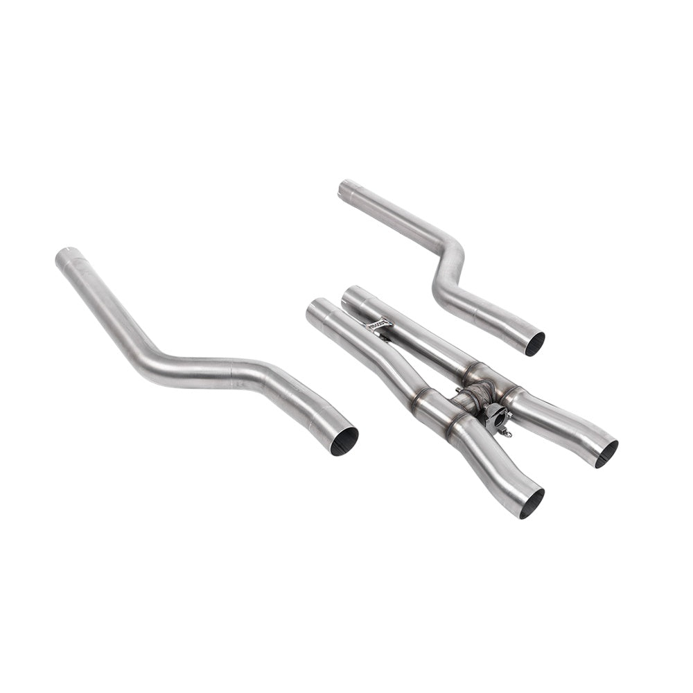 Milltek BMW 8 Series M8 & M8 Competition 4.4l V8 Twin Turbo F91 & F92 Coupe & Cabrio (OPF/GPF Equipped Cars Only) 2020-2023 GPF/OPF Bypass Exhaust - Milltek Fitment