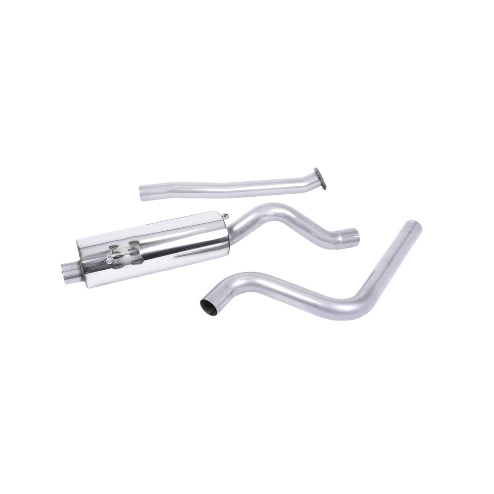Milltek Ford Fiesta Mk7/Mk7.5 ST 1.6 litre EcoBoost 182PS & ST200 2013-2017 Cat-back Exhaust  - Race System Non Resonated Burnt Titanium Tips