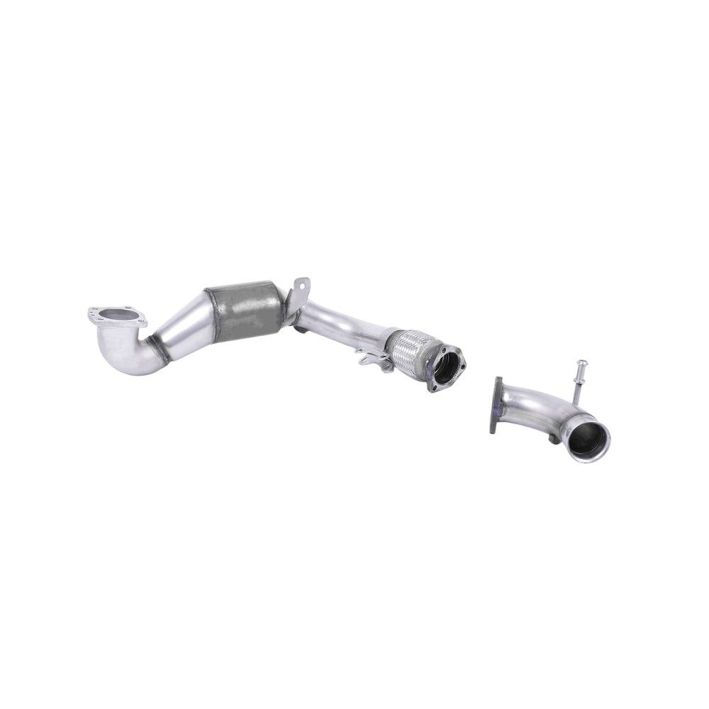 Milltek Ford Fiesta Mk8 1.0T EcoBoost ST-Line 3 & 5 Door (Non-OPF/GPF Models Only) 2017-2019 Cast Downpipe with Race Cat Exhaust - OE Fitment