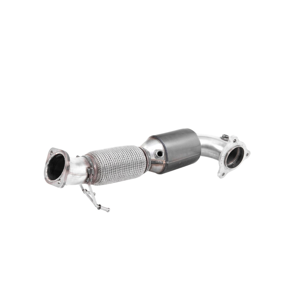 Milltek Ford Focus Mk4 ST 2.3-litre EcoBoost Hatch (OPF/GPF Equipped) 2019-2023 Large Bore Downpipe and Hi-Flow Sports Cat Exhaust