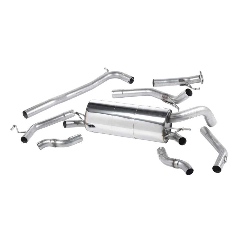 Milltek Honda Civic Type R 2.0 i-VTEC FN2 2007-2012 Cat-back Exhaust - Non-Resonated