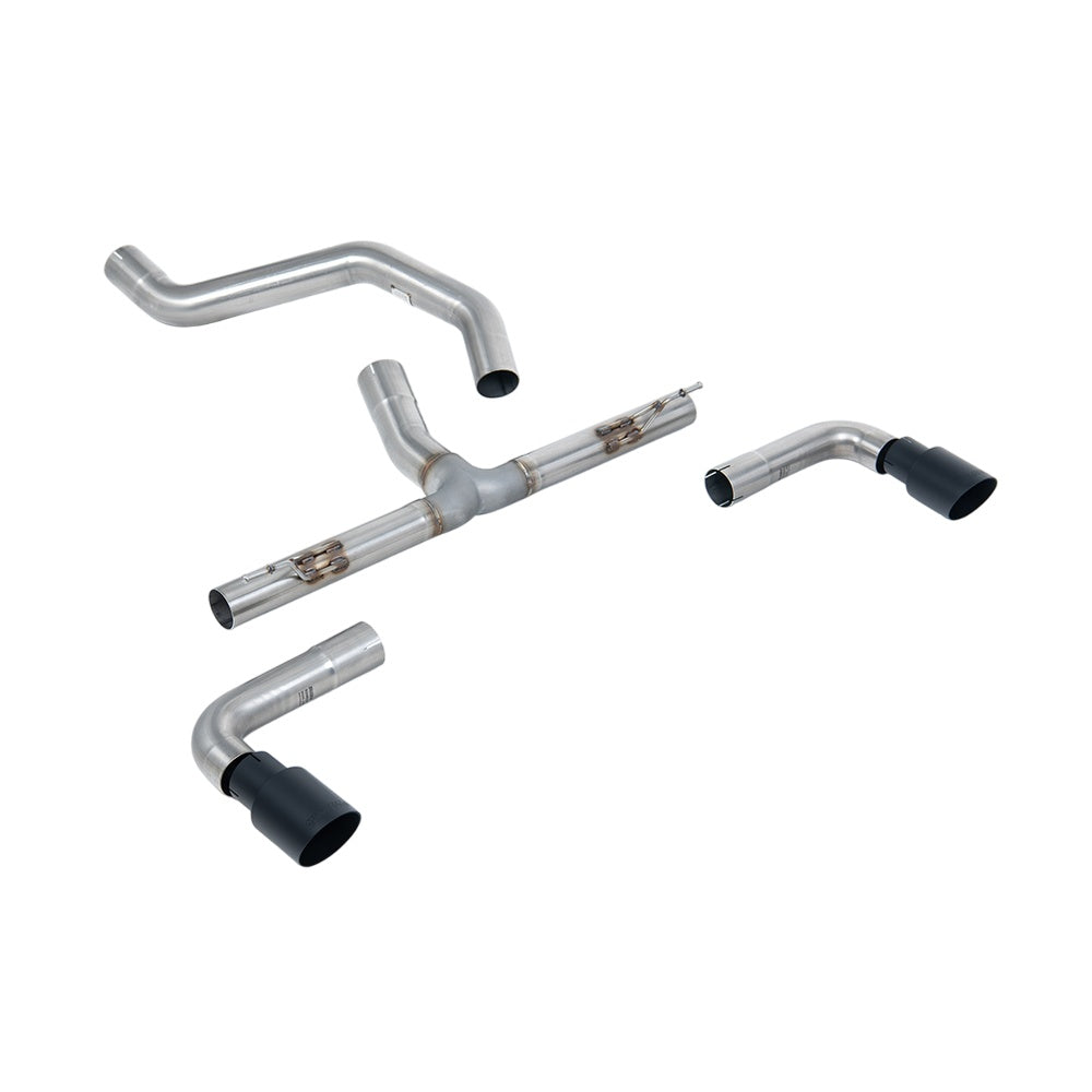 Milltek Particulate Filter-back Exhaust INEOS Grenadier B57 B58 3.0 I6 Turbo 23-25  - Non Resonated / GT-90 Cerakote Black