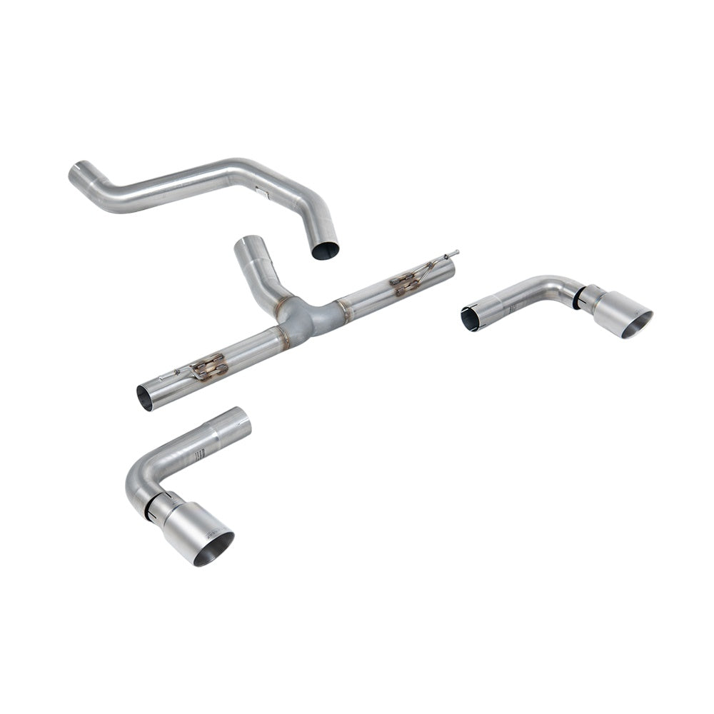 Milltek Particulate Filter-back Exhaust INEOS Grenadier B57 B58 3.0 I6 Turbo 23-25  - Non Resonated / GT-90 Brushed Titanium