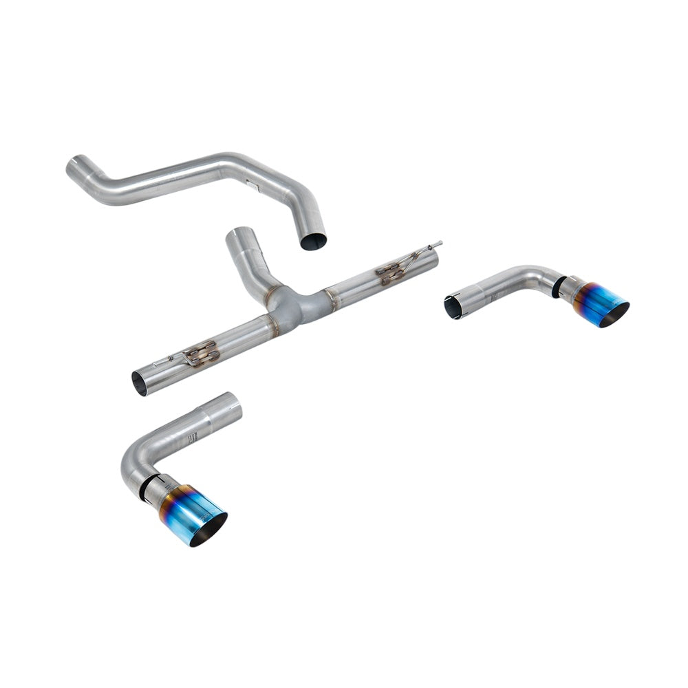 Milltek Particulate Filter-back Exhaust INEOS Grenadier B57 B58 3.0 I6 Turbo 23-25  - Non Resonated / GT-90 Burnt Titanium