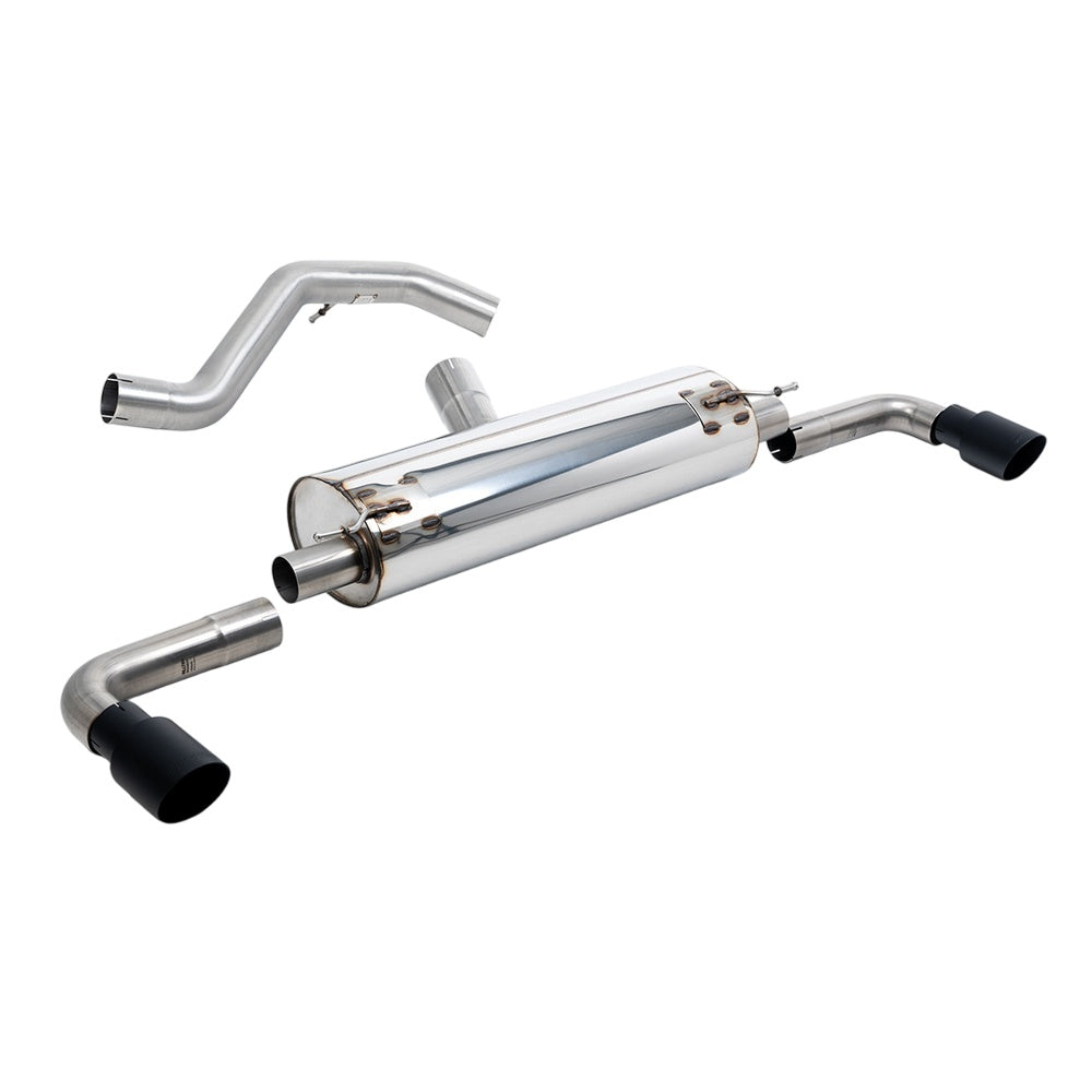 Milltek Particulate Filter-back Exhaust INEOS Grenadier B57 B58 3.0 I6 Turbo 23-25  - Resonated / GT-90 Cerakote Black