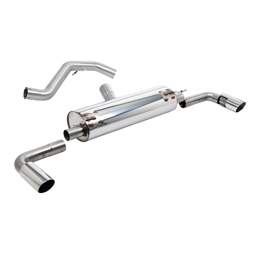 Milltek Particulate Filter-back Exhaust INEOS Grenadier B57 B58 3.0 I6 Turbo 23-25  - Resonated / Hidden Clamp GT-90 Polished