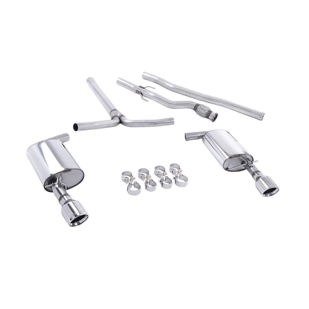 Milltek New Mini Mk2 (R55) Cooper S Clubman 1.6i Turbo 2007-2014 Cat-back Exhaust - Non-Resonated