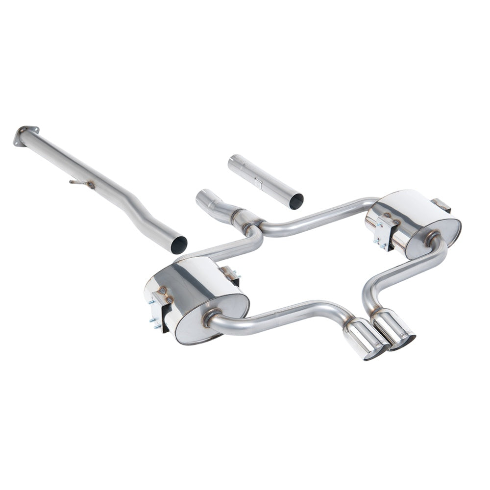 Milltek New Mini Mk1 (R52) Cooper S Convertible 2004-2008 Cat-back Exhaust - Non-Resonated