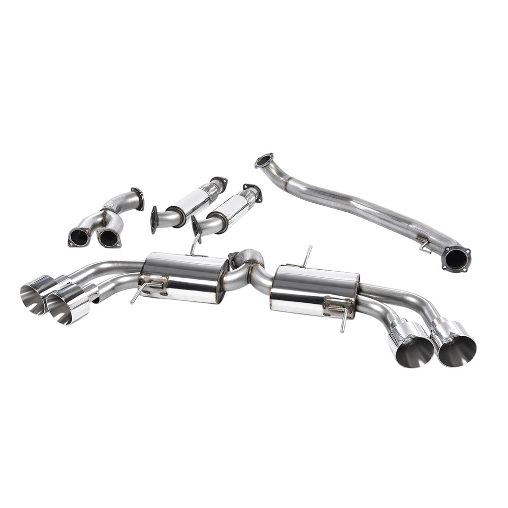 Milltek Nissan GT-R R35 2009-2015 Primary Cat-back Exhaust - Race - SSXNI010