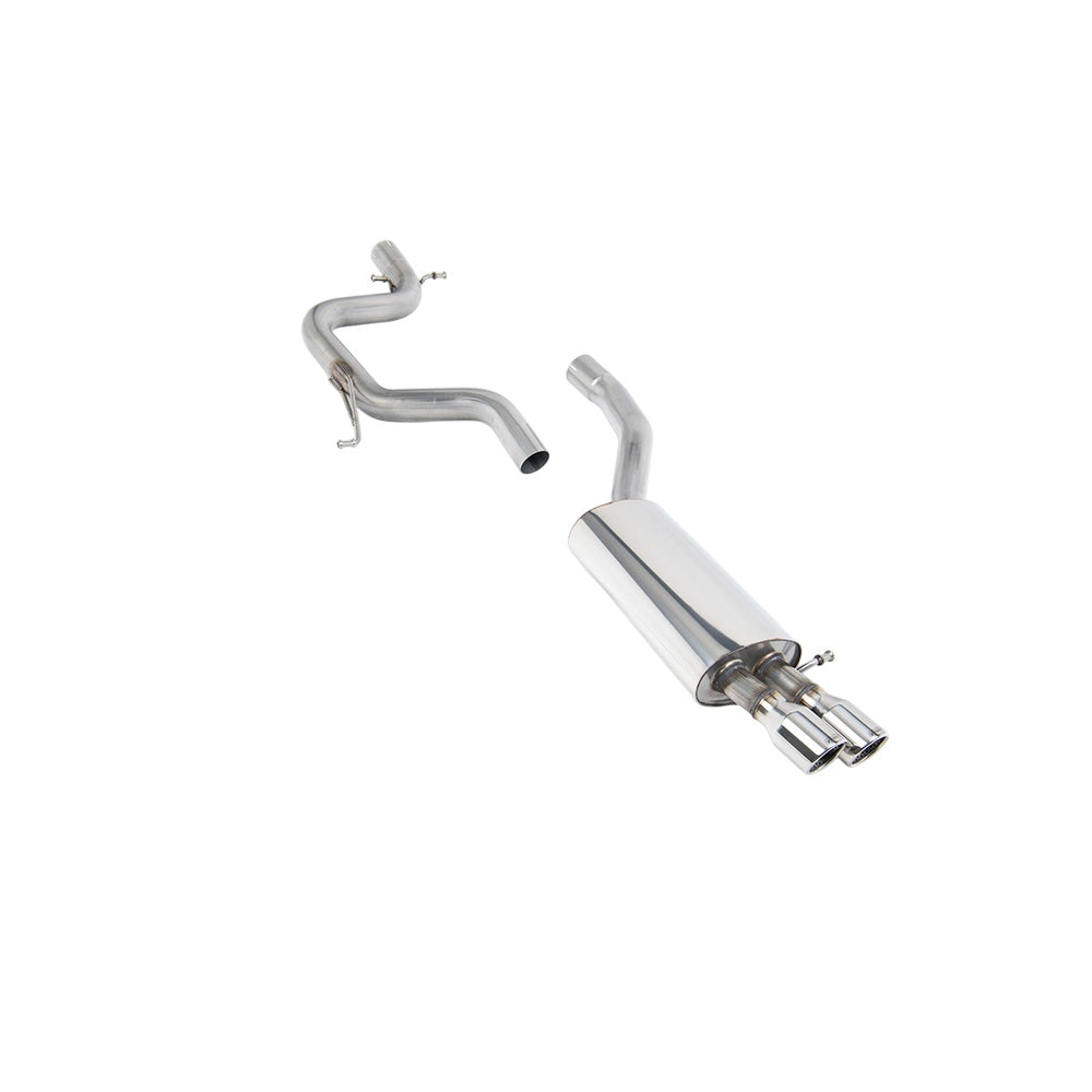 Milltek Volkswagen Jetta Mk5 GLI 2.0T FSI 2006-2010 Cat-back Exhaust - Non-Resonated