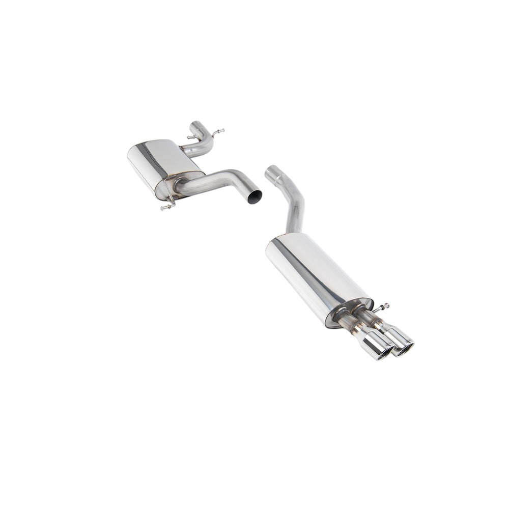 Milltek Volkswagen Jetta Mk5 GLI 2.0T FSI 2006-2010 Cat-back Exhaust - Resonated