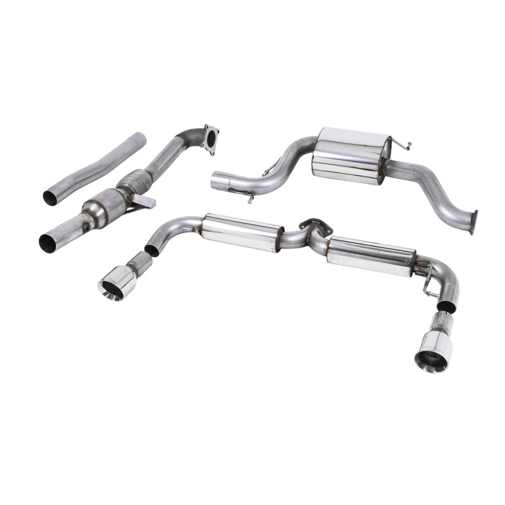 Milltek Volkswagen Golf Mk6 GTi Edition 35 2011-2012 Turbo-back including Hi-Flow Sports Cat Exhaust