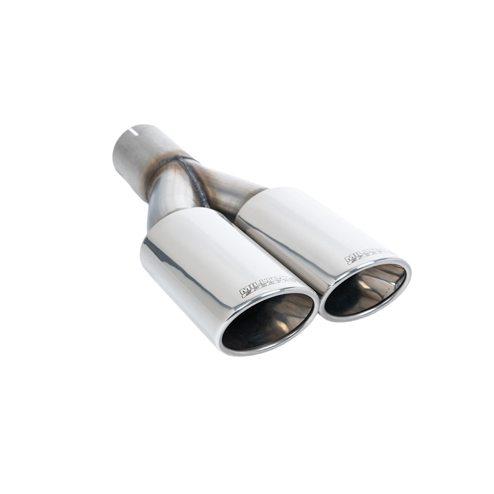 Milltek Volkswagen Amarok 3.0 V6 TDI (204 & 224PS) 2017-2023 Cat-back Exhaust - Oval Outlet