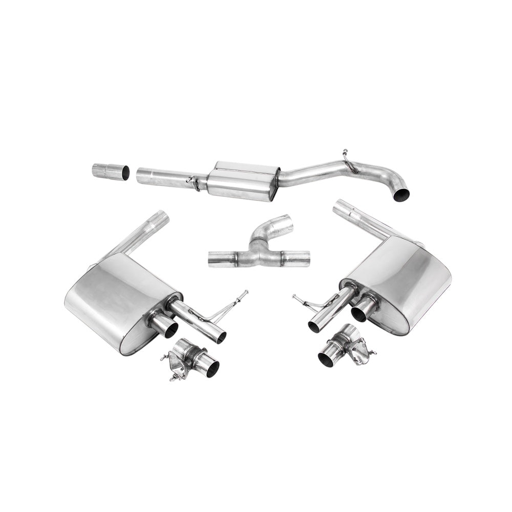 Milltek Volkswagen Arteon 2.0TSI 280PS 4Motion (OPF/GPF Vehicles Only) 2019-2023 Cat-back Exhaust - Semi-Resonated Valved