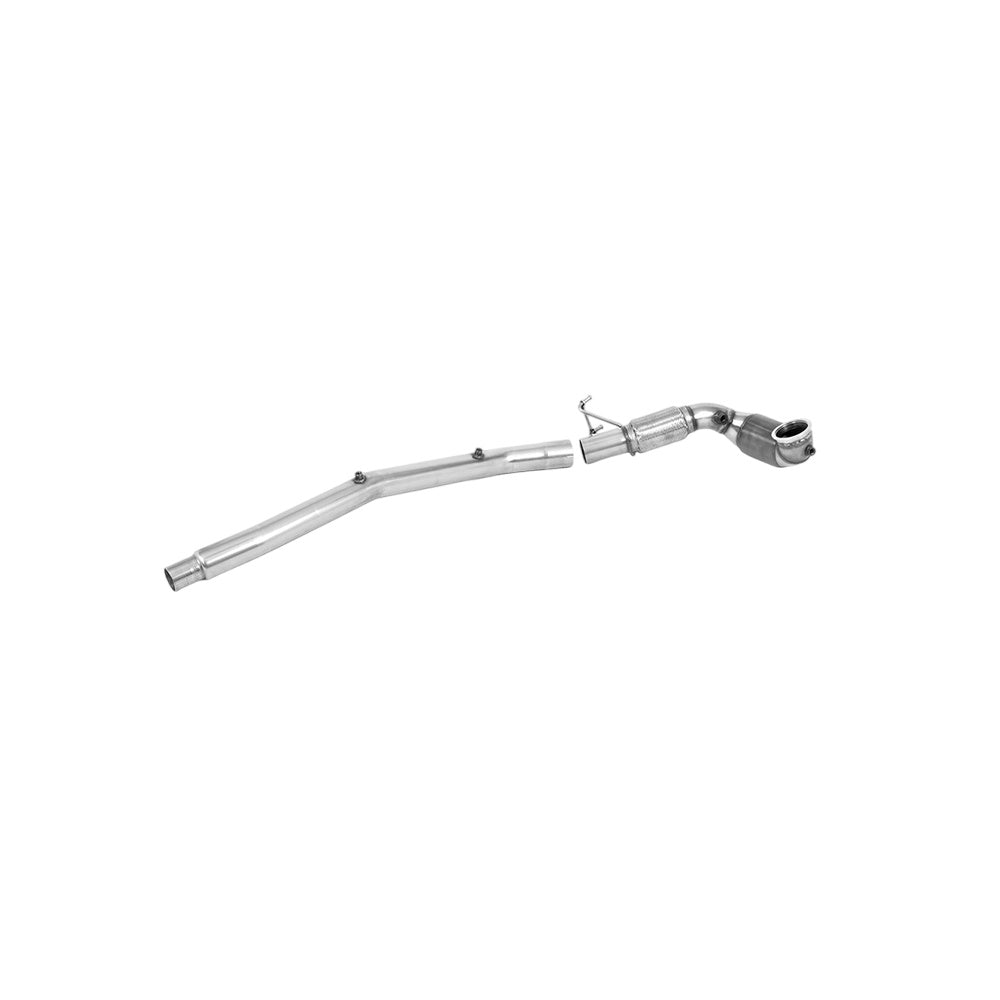 Milltek Audi S3 2.0TFSI Quattro Saloon/Sedan 310PS 8Y (OPF/GPF Models Only) 2020-2023 Large Bore Downpipe and Hi-Flow Sports Cat Exhaust - OE Fitment - SSXVW636