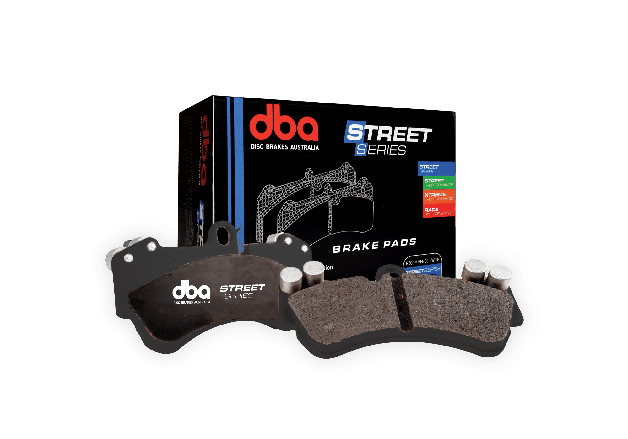 DB1106SS - DBA Street Series Brake Pads; Rear