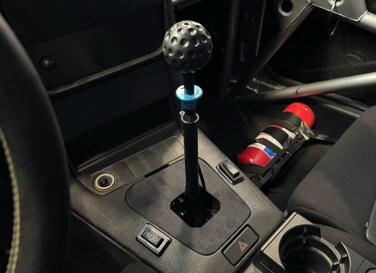 ST Trackparts BMW E36 Shifter Cover Alcantara - product image 4