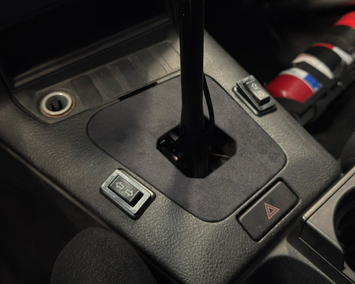 ST Trackparts BMW E36 Shifter Cover Alcantara - product image 2