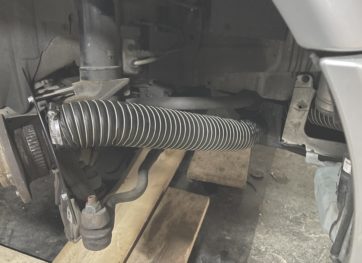 ST Trackparts BMW E46 M3 Brake Cooling Kit - product image 12