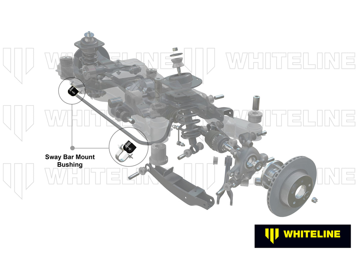 Whiteline Sway Bar Mount - Bushing Kit 20mm - Nissan GT-R / Universal Products Sway Bar Products - W0410-20 - image 4