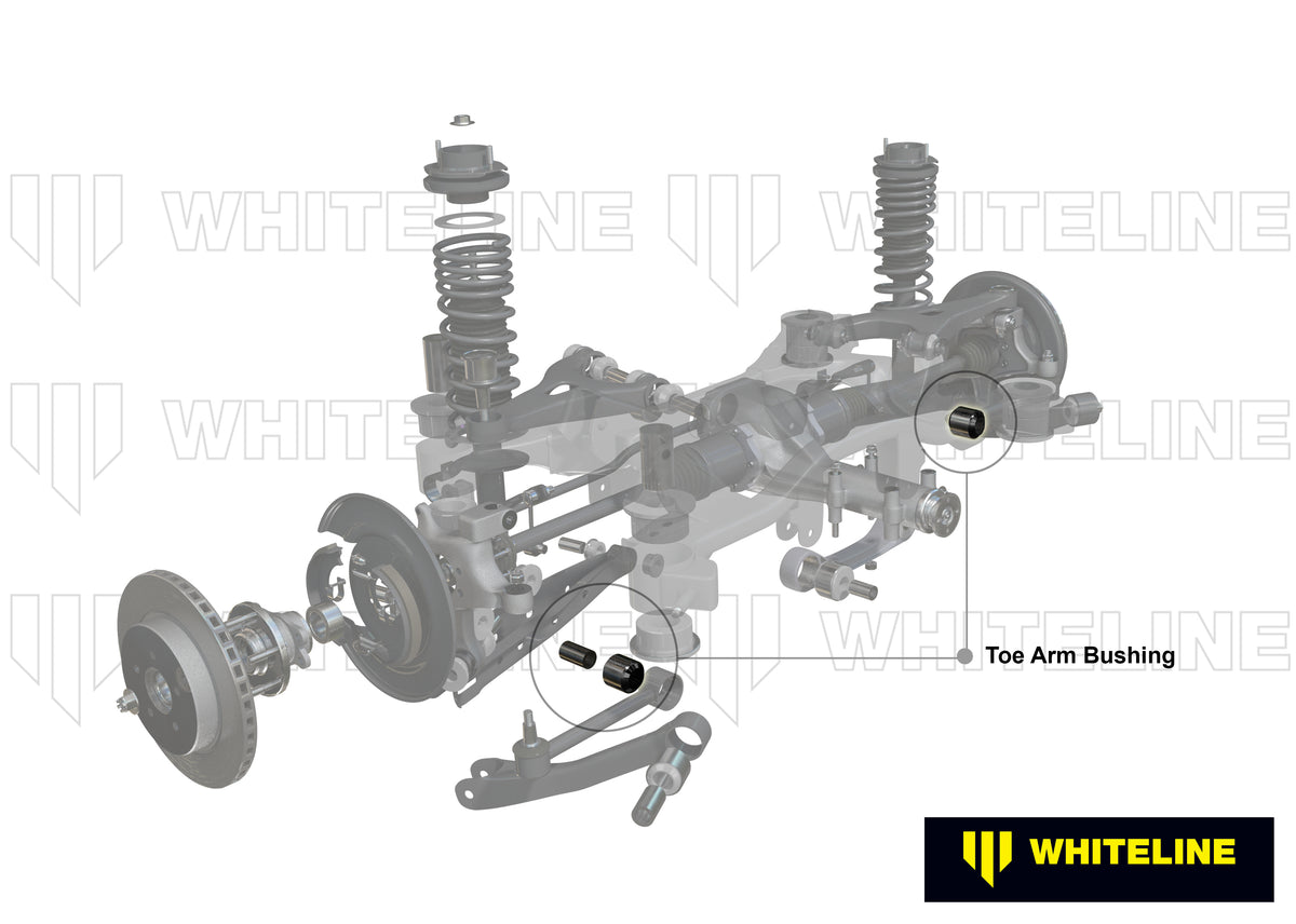 Whiteline Toe Arm - Inner Bushing Kit - Mitsubishi Lancer - W0588 - image 4