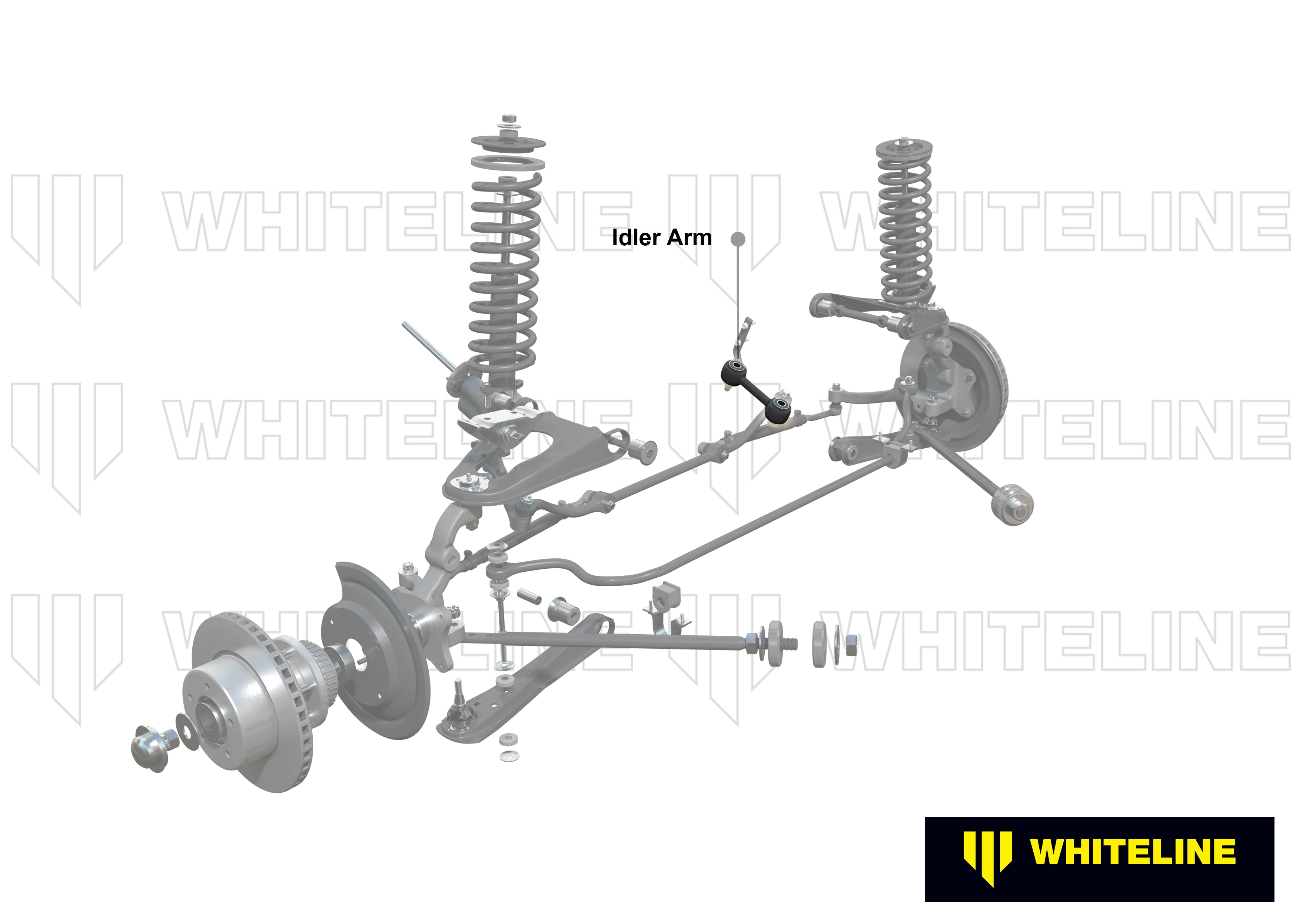 Whiteline Steering Idler Arm - Assembly - W11414 - image 4