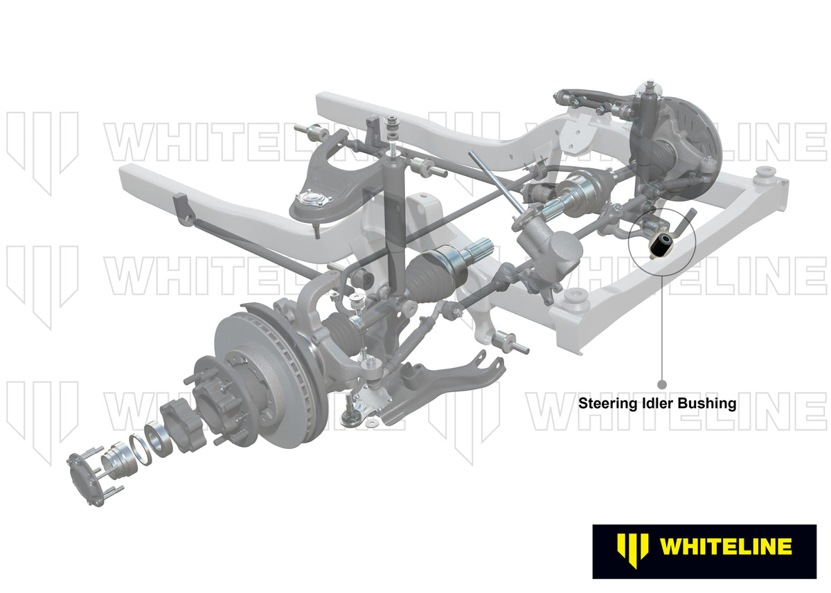 Whiteline Steering Idler Arm - Bushing Kit - Toyota 4 Runner / Hilux / Hilux Surf - W11693 - W11693 - image 4