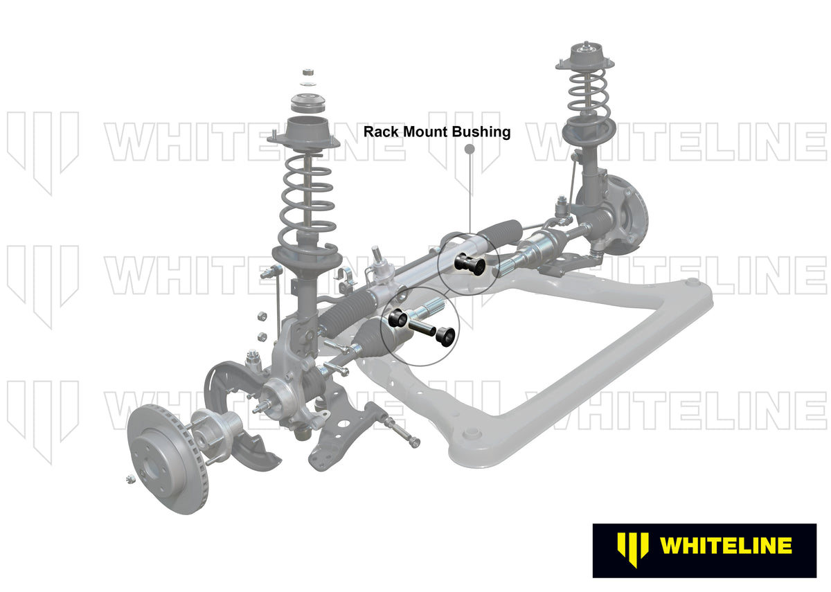 Whiteline Steering Rack and Pinion - Mount Bushing Kit - W13203 - W13203 - image 4