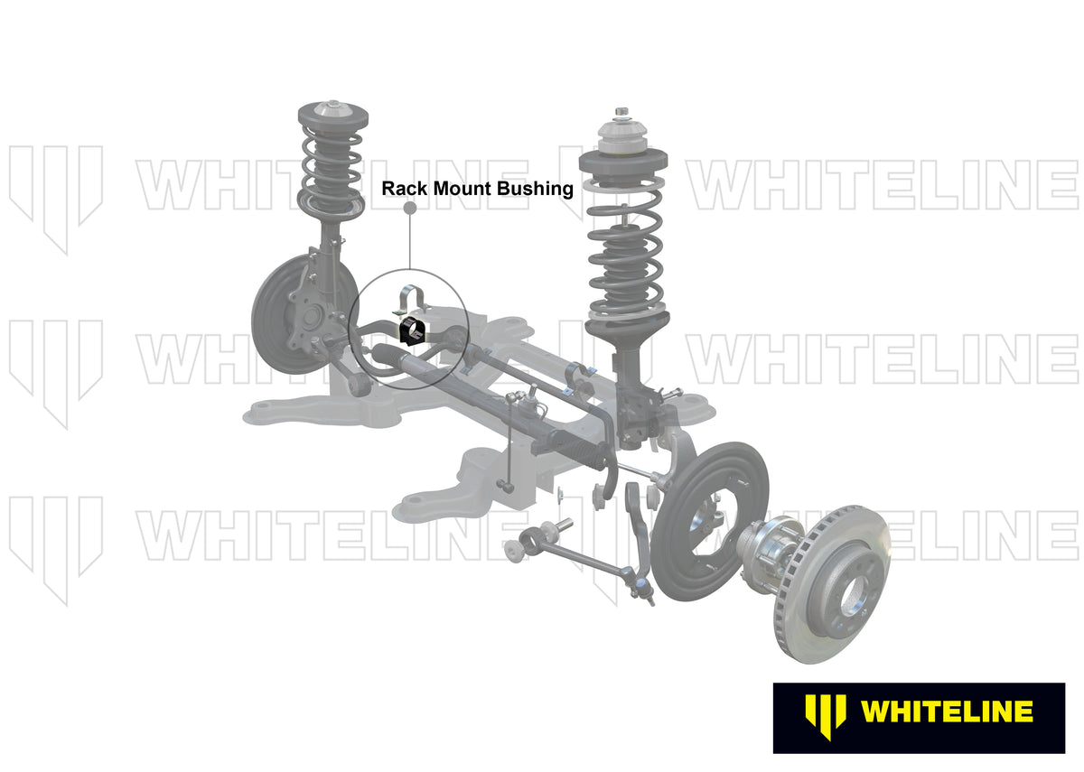 Whiteline Steering Rack and Pinion - Mount Bushing Kit - W13389 - W13389 - image 4