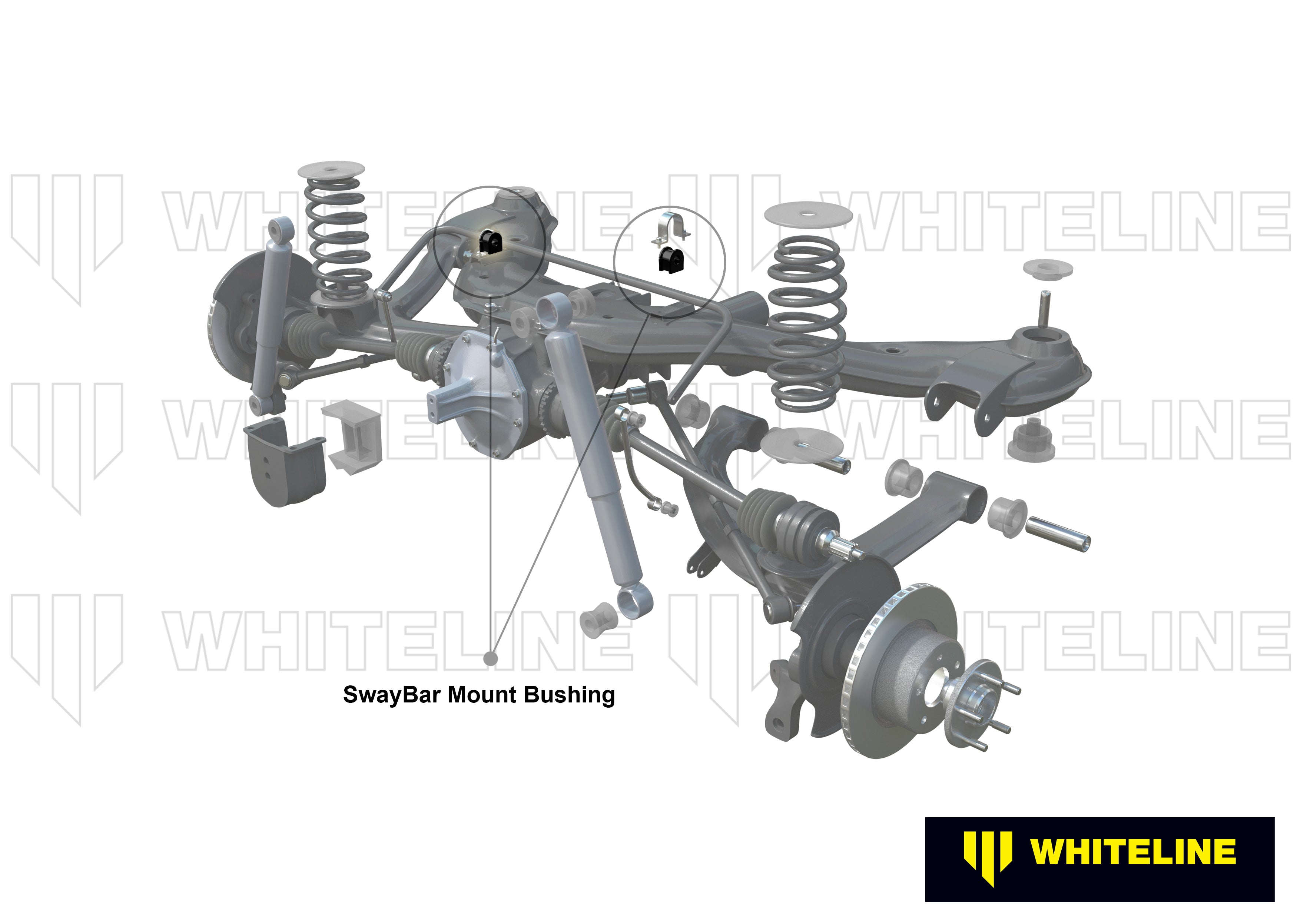 Whiteline Sway Bar Mount - Bushing Kit 16mm - W21484G - W21484G - image 4