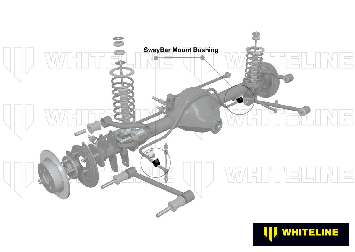 Whiteline Sway Bar Mount - Bushing Kit 27mm - Ford Fairlane / Fairmont / Falcon / Ltd - W21745 - image 2