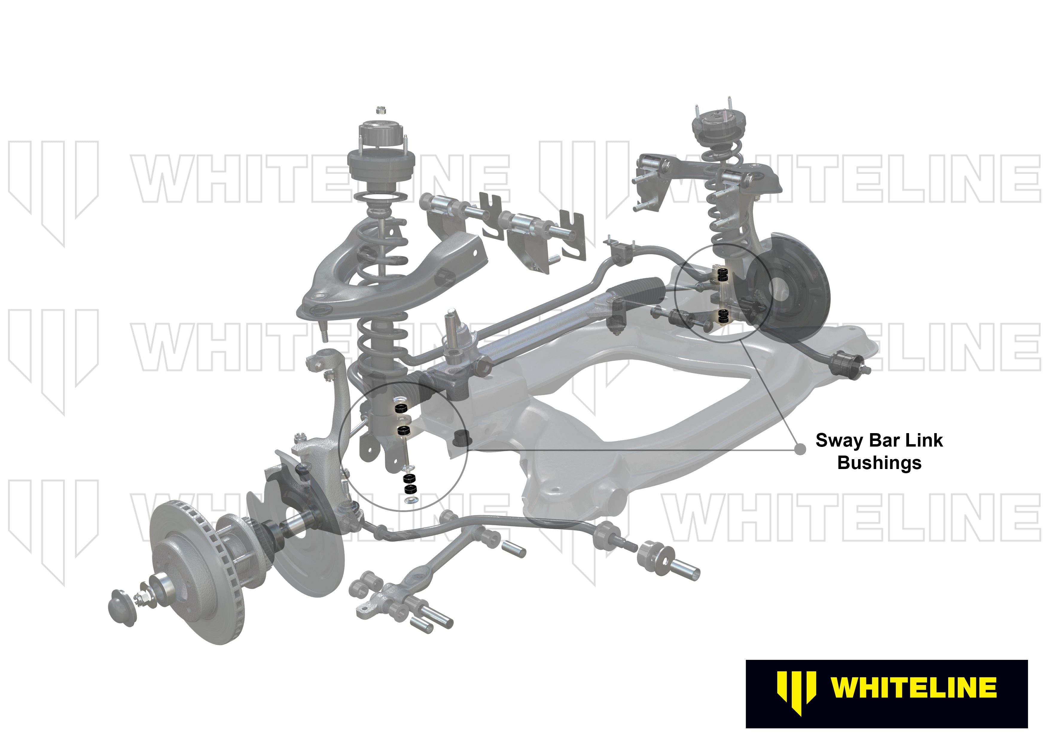 Whiteline Sway Bar Link - Bushing Kit - W21865 - W21865 - image 4